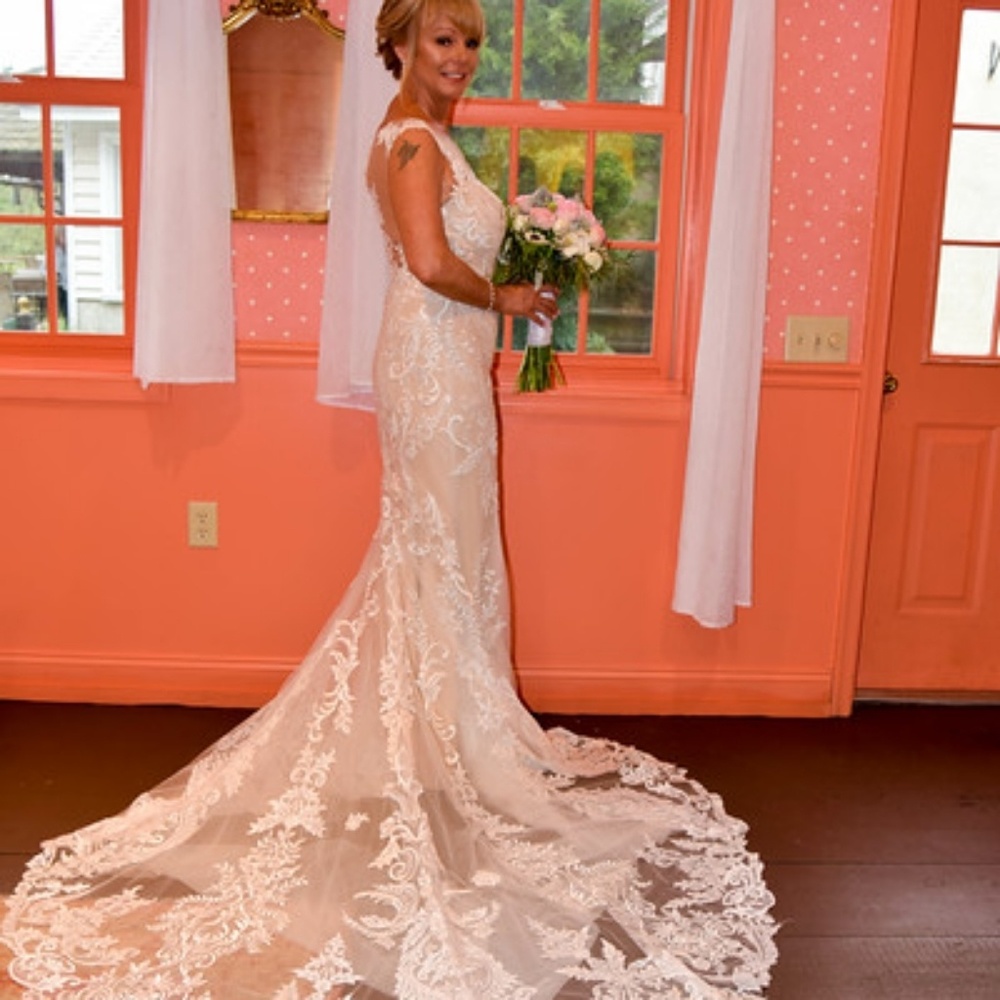 Casablanca wedding dress size 12